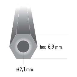 triangolare 6.9 mm