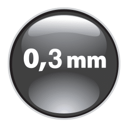 punta da 0.3 mm