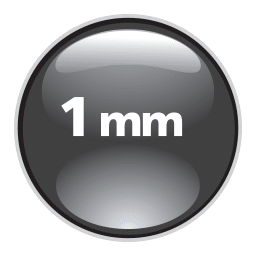 punta da 1 mm