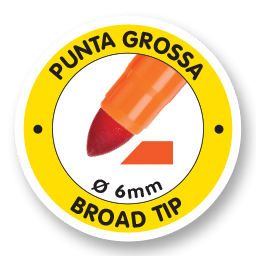punta grossa  6 mm